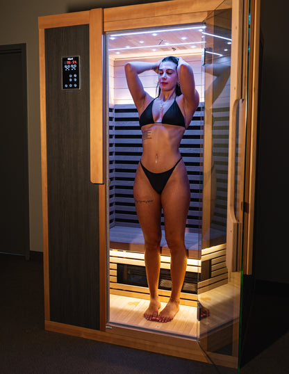 Blisspod | Bergen | Full Spectrum Ultimate Indoor Sauna | Red Light Therapy | 2 Person
