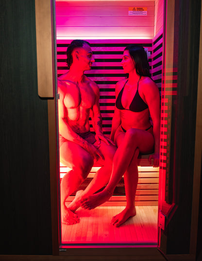 Blisspod | Bergen | Full Spectrum Ultimate Indoor Sauna | Red Light Therapy | 2 Person